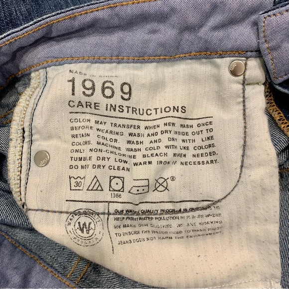Gap 1969 straight leg mid waist jeans 💫size 27/4 R - Picture 3 of 5